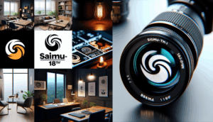"Various AI image prompts for realistic designs featuring 'saimu168-th' logo in different styles."